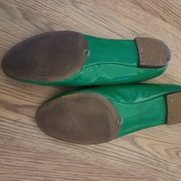 NINE WEST LADIES GREEN FLATS - Picture 3 of 6